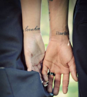 Matching Tattoo Ideas for Couples