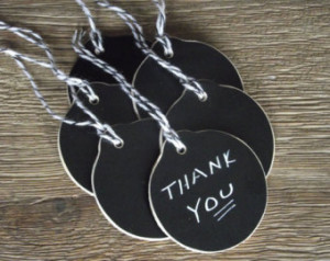 ... Ornaments/Tags for Gifts, Labels, or Wedding Tree - Chalkboard Vinyl