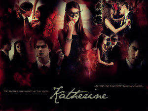 Katherine Pierce Wallpaper - The Vampire Diaries by x3Destinyx3