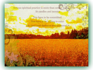 ... of our practical and spiritual knowledge and of our spiritual power