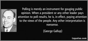 More George Gallup Quotes