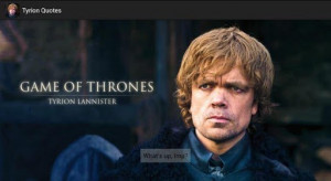 View bigger - Tyrion Quotes for Android screenshot