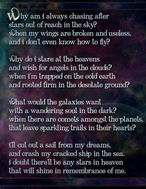 Love Poems For Her That Will Make Her Cry Chasing stars - poem by