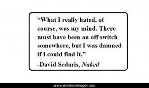 David sedaris quotes