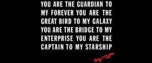 Star Trek Gotta Love Trek Quote Tee For Valentine's Day