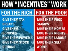 how to make the rich and poor work harder. In order to make the rich ...