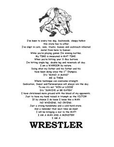 Wrestling Quote 