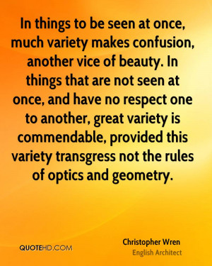Christopher Wren Beauty Quotes