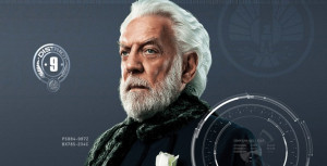 President Snow Catching Fire