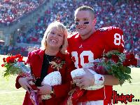 2002 Homecoming Queen Jill Kruger and King Troy Hassebroek.