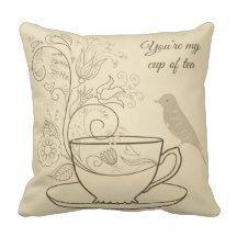 Bird Quote Vintage Old Photo Pillows