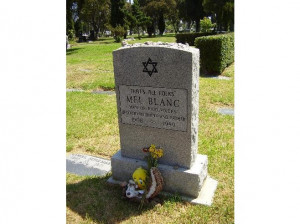 Mel Blanc's grave, Hollywood, CA