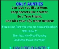 Funny Pictures Quotes Photos About Aunts And Nieces