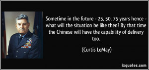 General Curtis Lemay Quotes