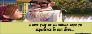 CLove Quotes Timeline Covers arl Ellie Up love quote timeline cover