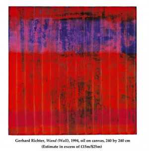Gerhard Richter Wand Oil