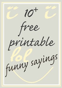 Free Printable Funny Quotes Quotesgram