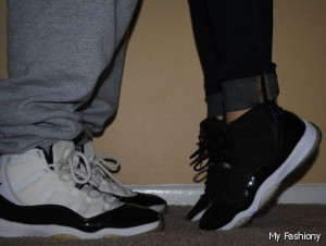 couple jordan shoes