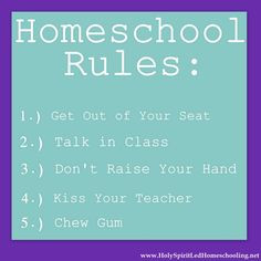 Homeschool Quotes/Humor