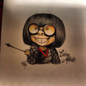 Edna Mode by MissVajsing