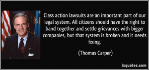 Class action lawsuits are an important part of our legal system. All ...