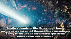 For those who were critical of the amount of carnage seen in the film ...