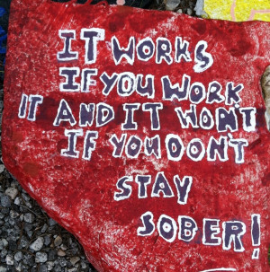 ... won't if you don't. Stay sober! #recovery #addiction #quote #12steps