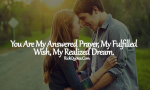 Love Quotes | My fulfilled Wish My Dream Couple Love hug Romantic