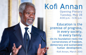 Annan praises study-abroad programs for promoting international ...
