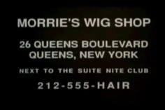 Morrie's Wigs don't come off! Even underwater.(Goodfellas) More