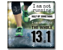 ... 13.1 running rockstar, running motivation, inspirational quote print