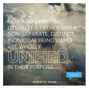 ... unified in their purpose. Inspirational quote by Robert D. Hales