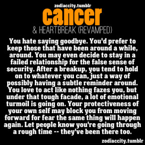 Cancer & Heartbreak.