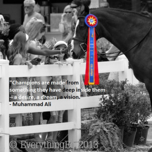 ... : Inclusive after winning USHJA derby at the Devon Horse Show 2013