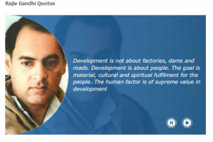 ... ERA - FAMOUS QUOTES - JAWAHARLAL NEHRU - INDIRA GANDHI - RAJIV GANDHI