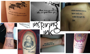 Love letter #92: Literary tattoos.