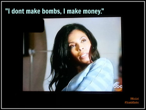 more of a facilitator. I don’t make bombs I make money ...