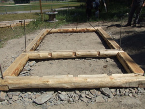 House Cordwood Foundation