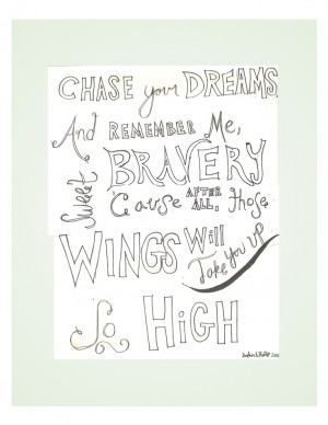 sweet bravery Owl City- To The Sky quote:-))