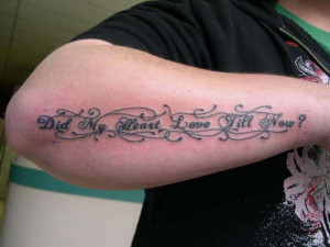 Tattoo Quotes On Arm