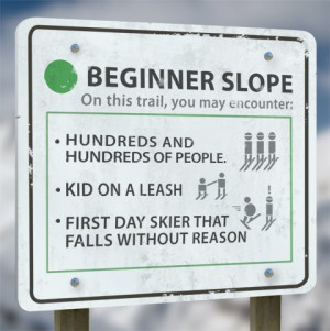 New Ski Signs