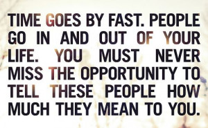 never miss an opportunity