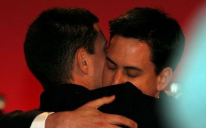 Ed and David Miliband. Ed Miliband wins Labour leadership race