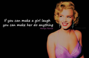 Marilyn Monroe Quote.