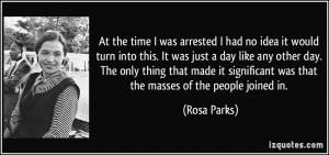 More Rosa Parks Quotes