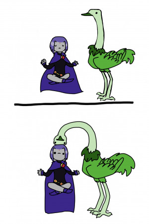 beast boy bothers raven