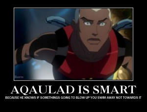 Young Justice Aqaulad is the leader for this reason