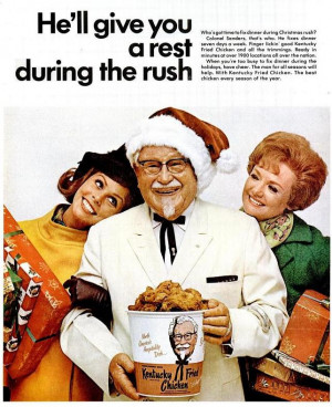 1968 Kentucky Fried Chicken Vintage Advertising