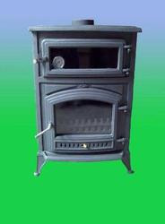 Cast Iron Fireplace With Cooking Oven