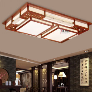 Lu Chinese carpenter living room lighting LED lights bedroom book ...